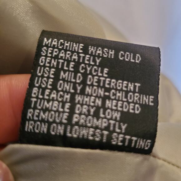 IZ Sport Beige Hooded Windbreaker Jacket Size M - Picture 6 of 11